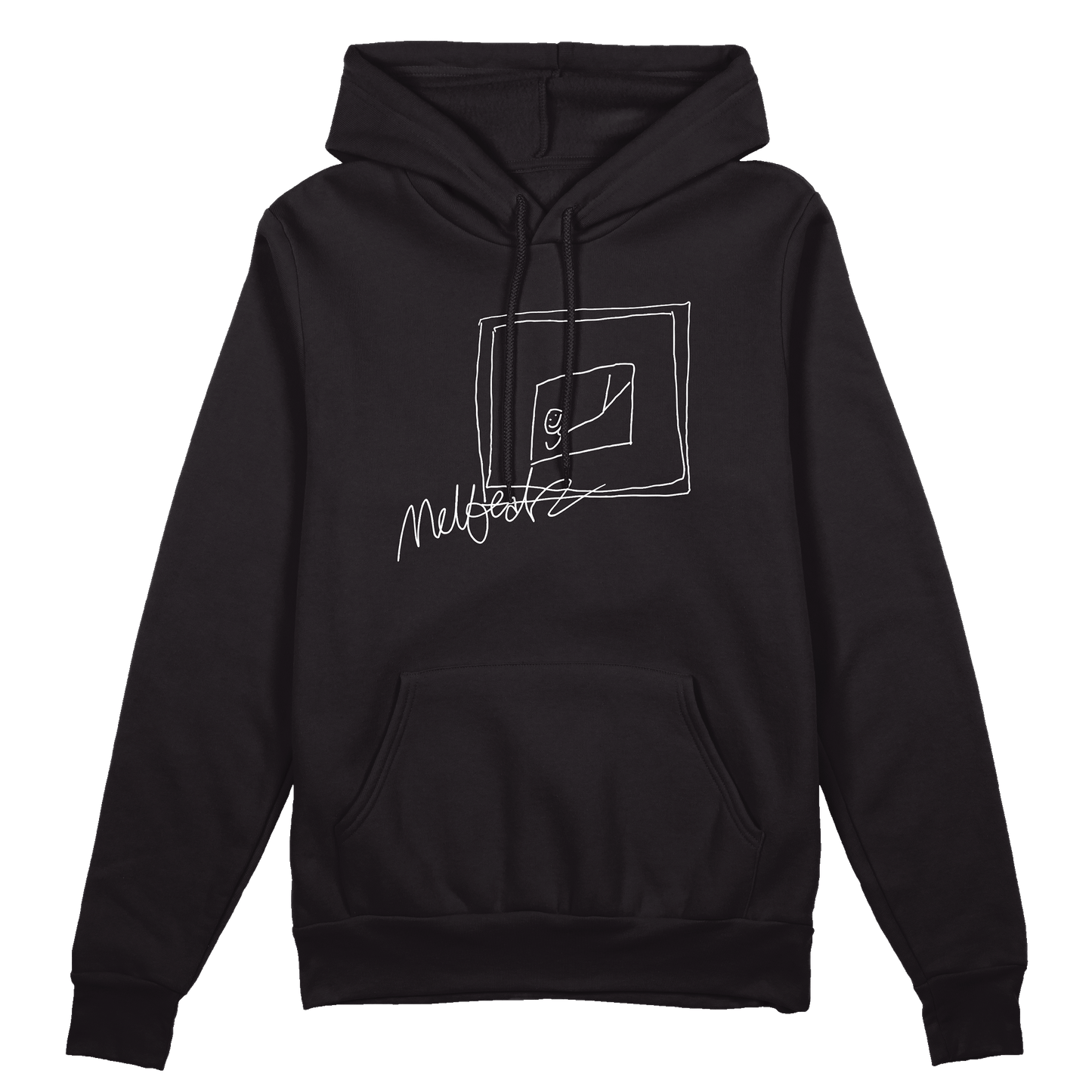 Melbeatz "Rappers Delight" Scrabble Hoodie Schwarz