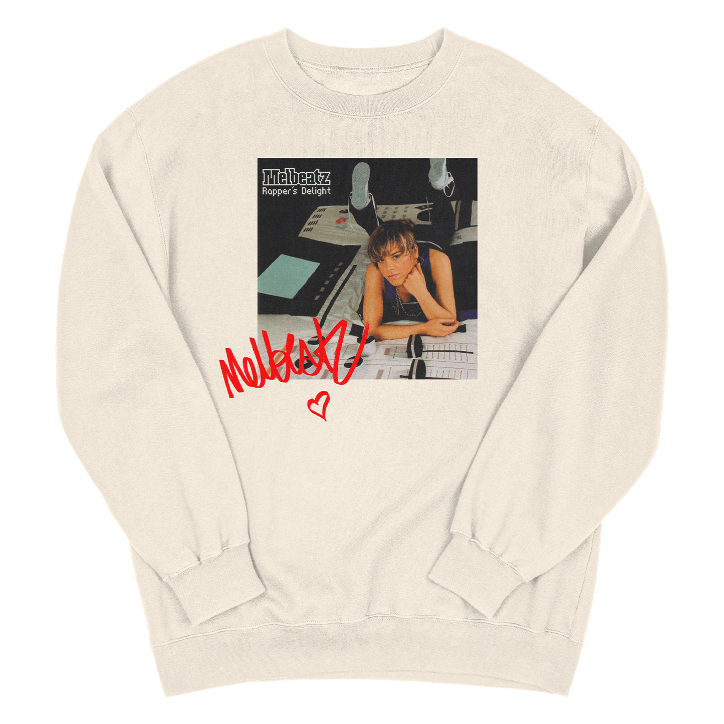 Melbeatz "Rappers Delight" Anniversary Sweater Natural Raw