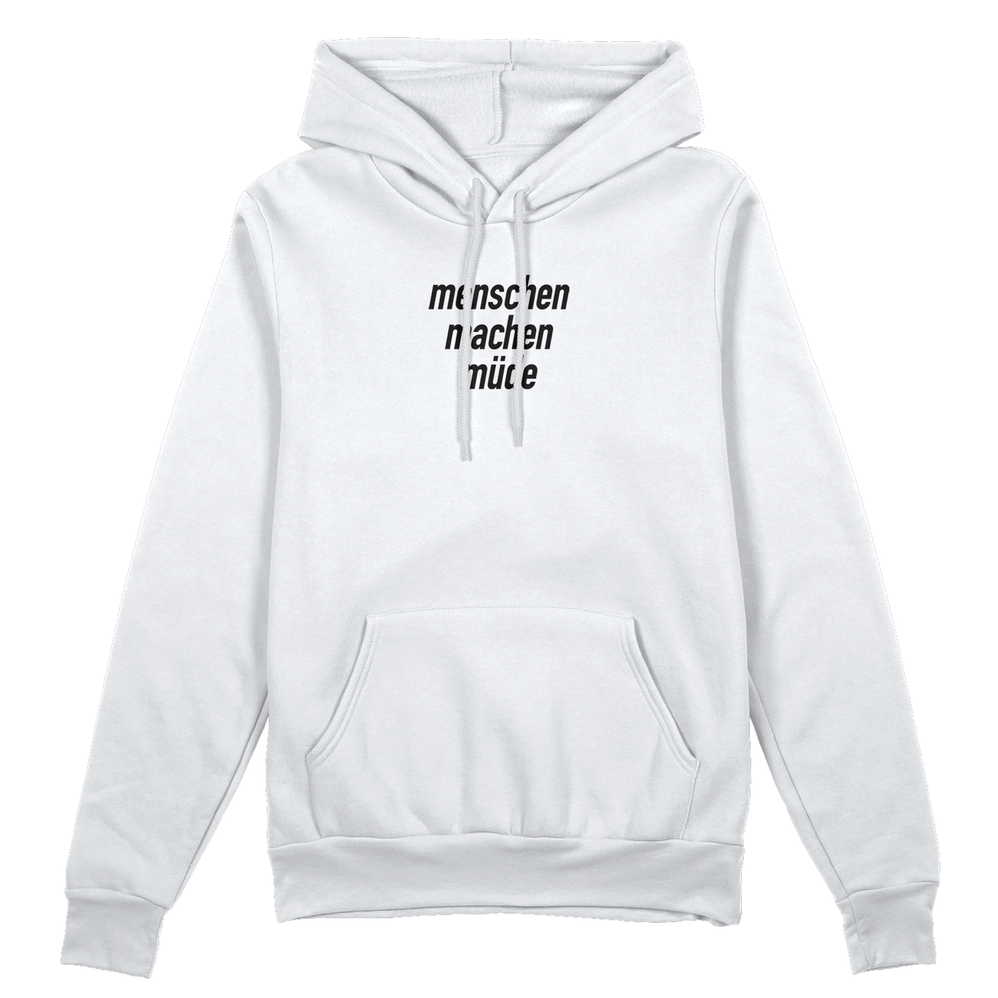 Menschen machen müde Hoodie